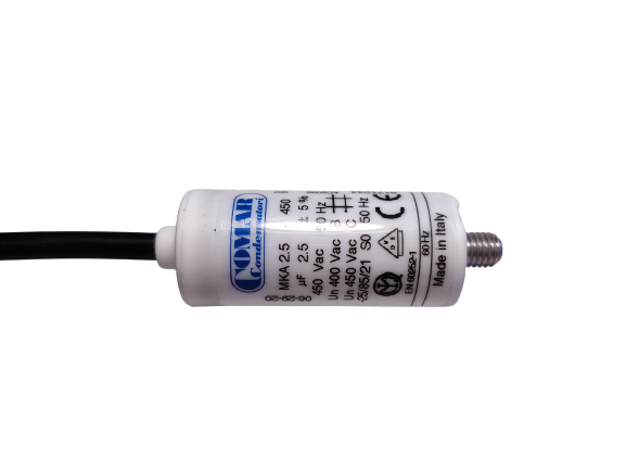 2.5 μF - Üzemi kondenzátor